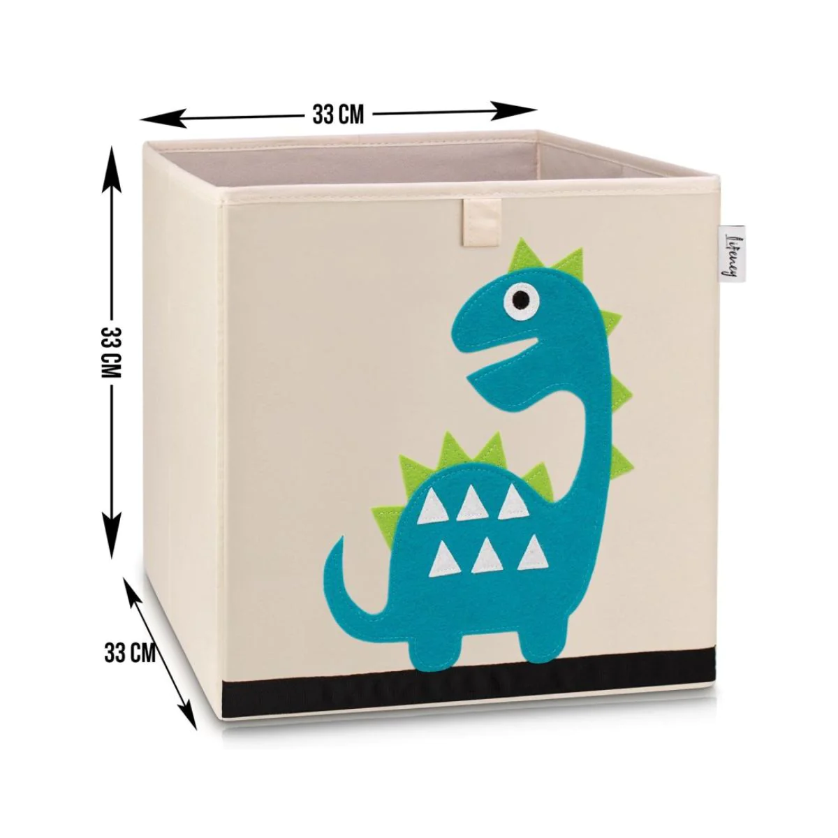 Boîte de rangement en tissu pour enfant dinosaure diplodocus compatibl