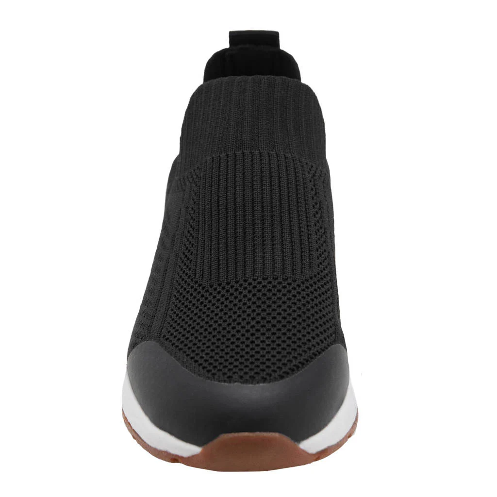 Mango Kids slip-on sneakers zwart