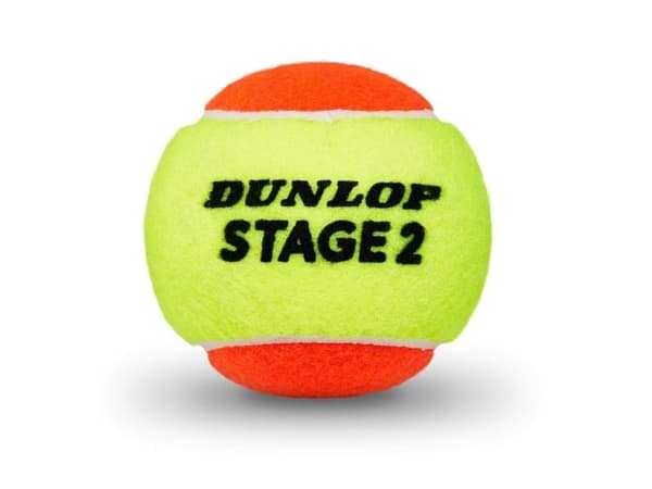 Tennis Balls Dunlop Stage 2 Orange Itf