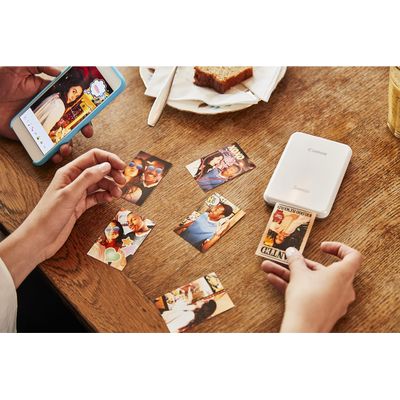 Canon Zoemini - imprimante photo couleur thermique de poche - bluetooth 4.0 - blanc