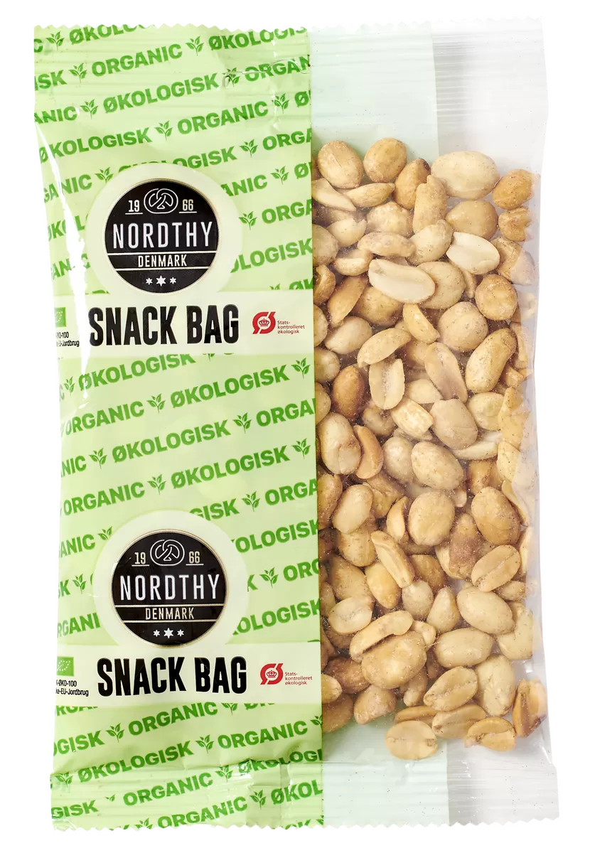 Nordthy Øko Peanuts ristede og saltede - 200 g