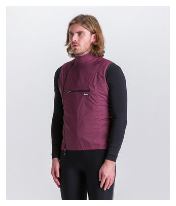 Gilet Sans Manches Santini Alpha Pack Violet