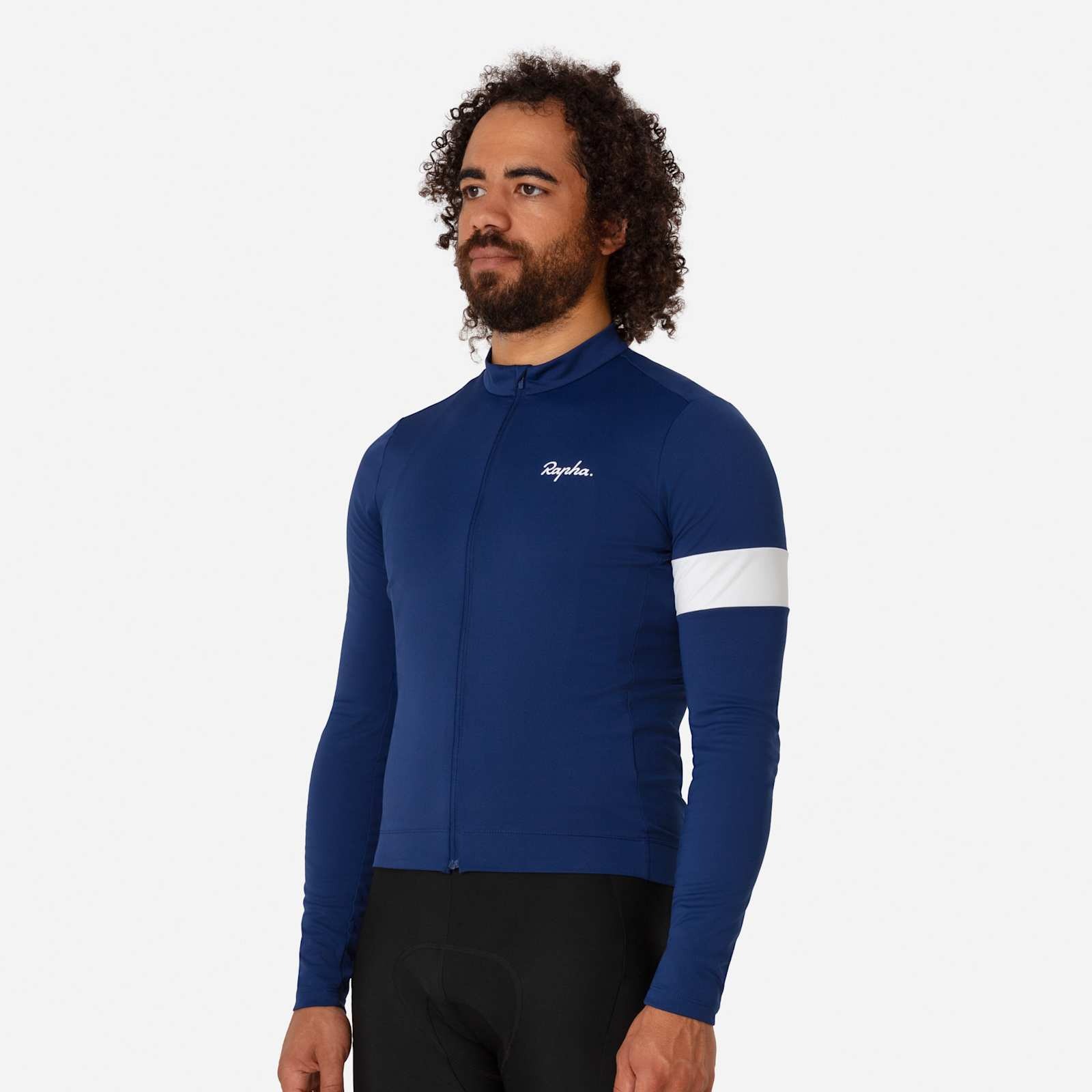 Core Thermal Long Sleeve Herre Navy/White