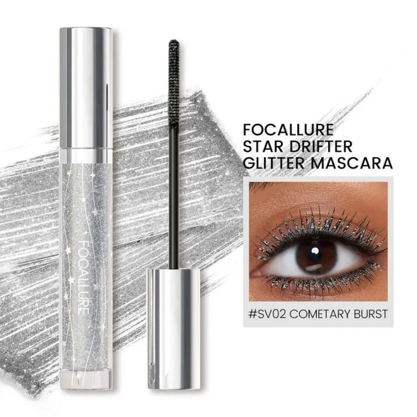 FOCALLURE - Glittermascara - 3 kleuren