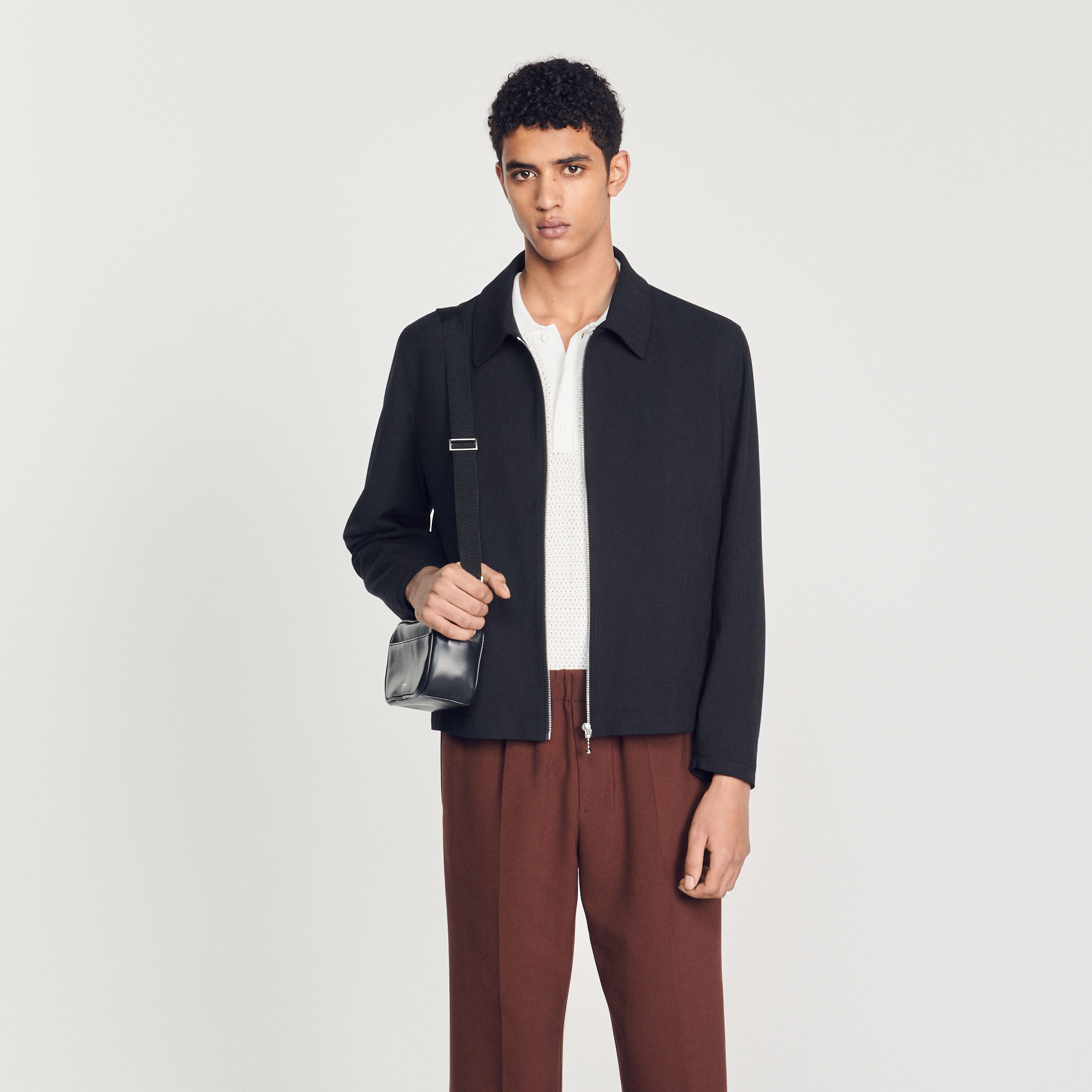 Blouson zippe