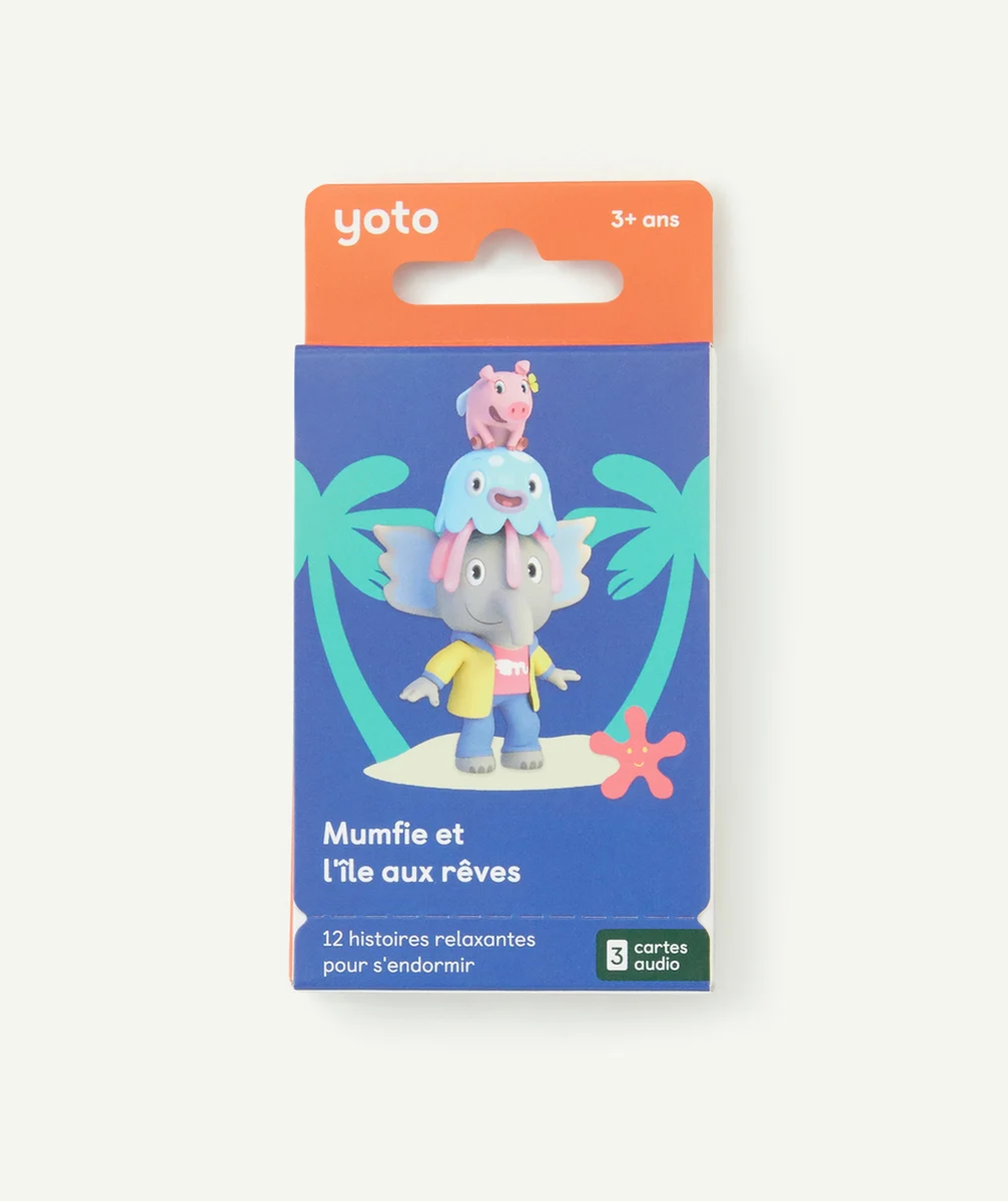 YOTOPACK DE 3 CARTES HISTOIRES AUDIO MUMFIE ET L'ÎLE AUX RÊVES