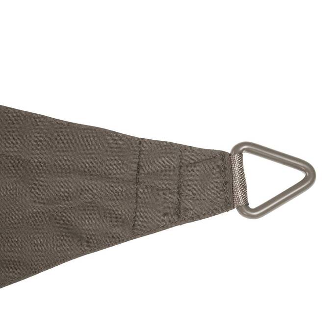 Voile d'ombrage rectangulaire ELYORA Gris Ardoise