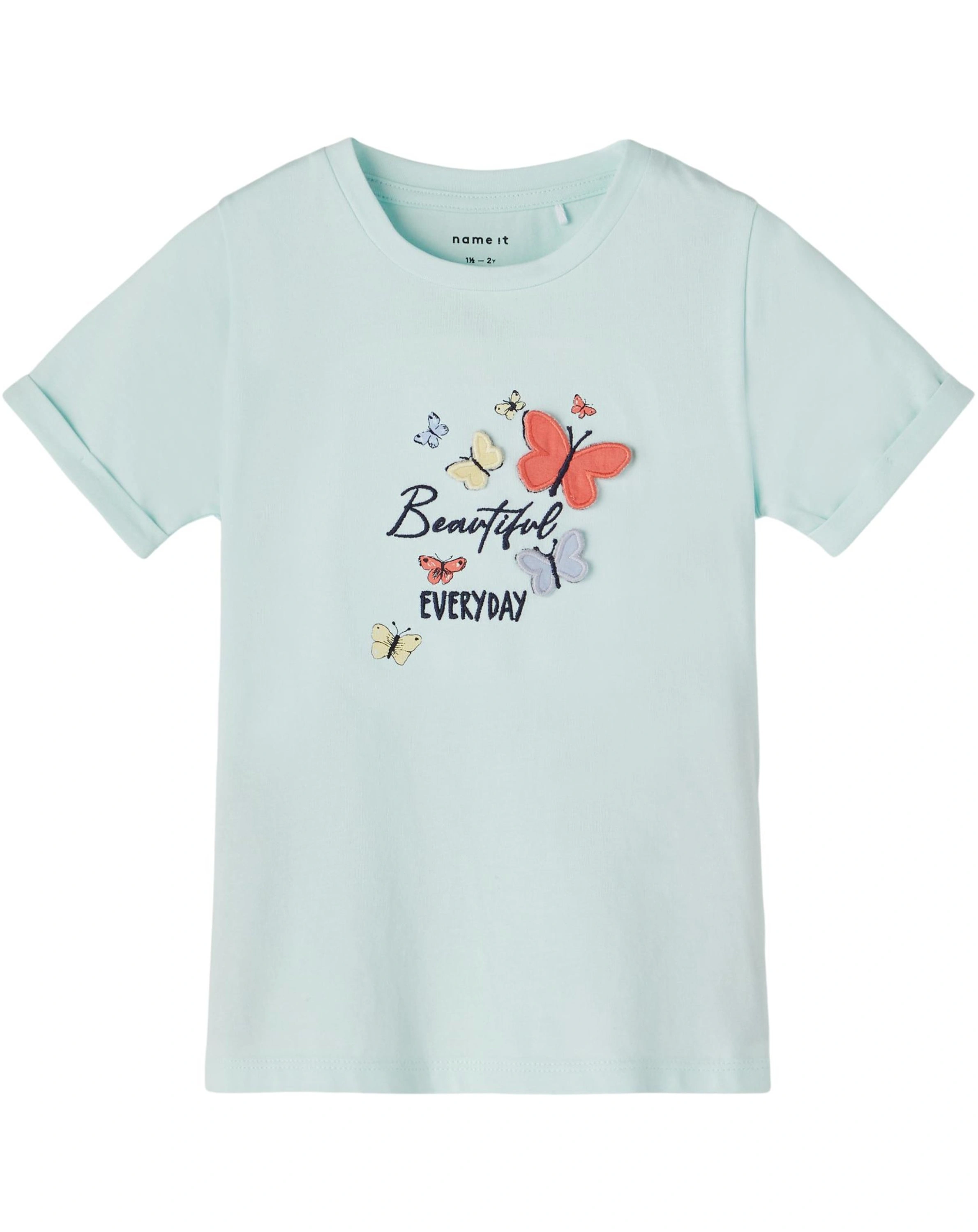 T-Shirt NMFFAITH in glacier