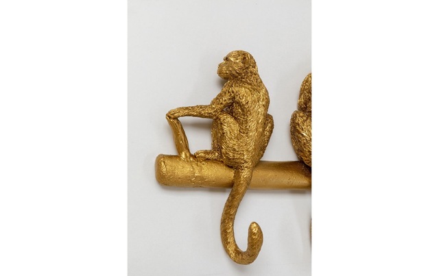 Kare Design Garderobenleiste »Garderobenleiste Monkey 8 Haken«