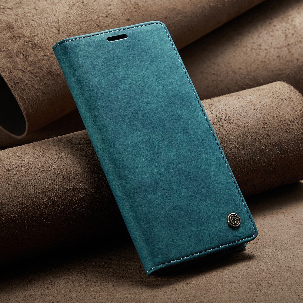 Samsung Galaxy A53 5G Leder Tasche Flip Wallet Etui mit Kartenfächern - Blaugrün