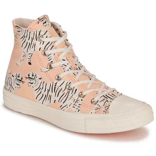 Converse - CHUCK TAYLOR ALL STAR-ANIMAL ABSTRACT - Rose / Blanc / Noir