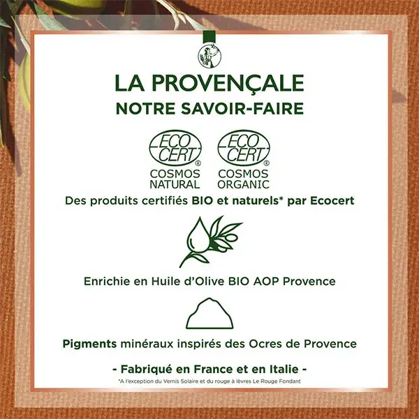 La Provençale Le Teint BB Cream Lumière d'Ocres Médio Leve Orgânico 30ml