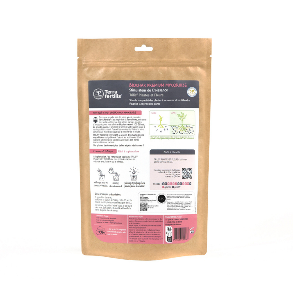 Fertilisant plantes et fleurs à base de mycorhizes - 500g