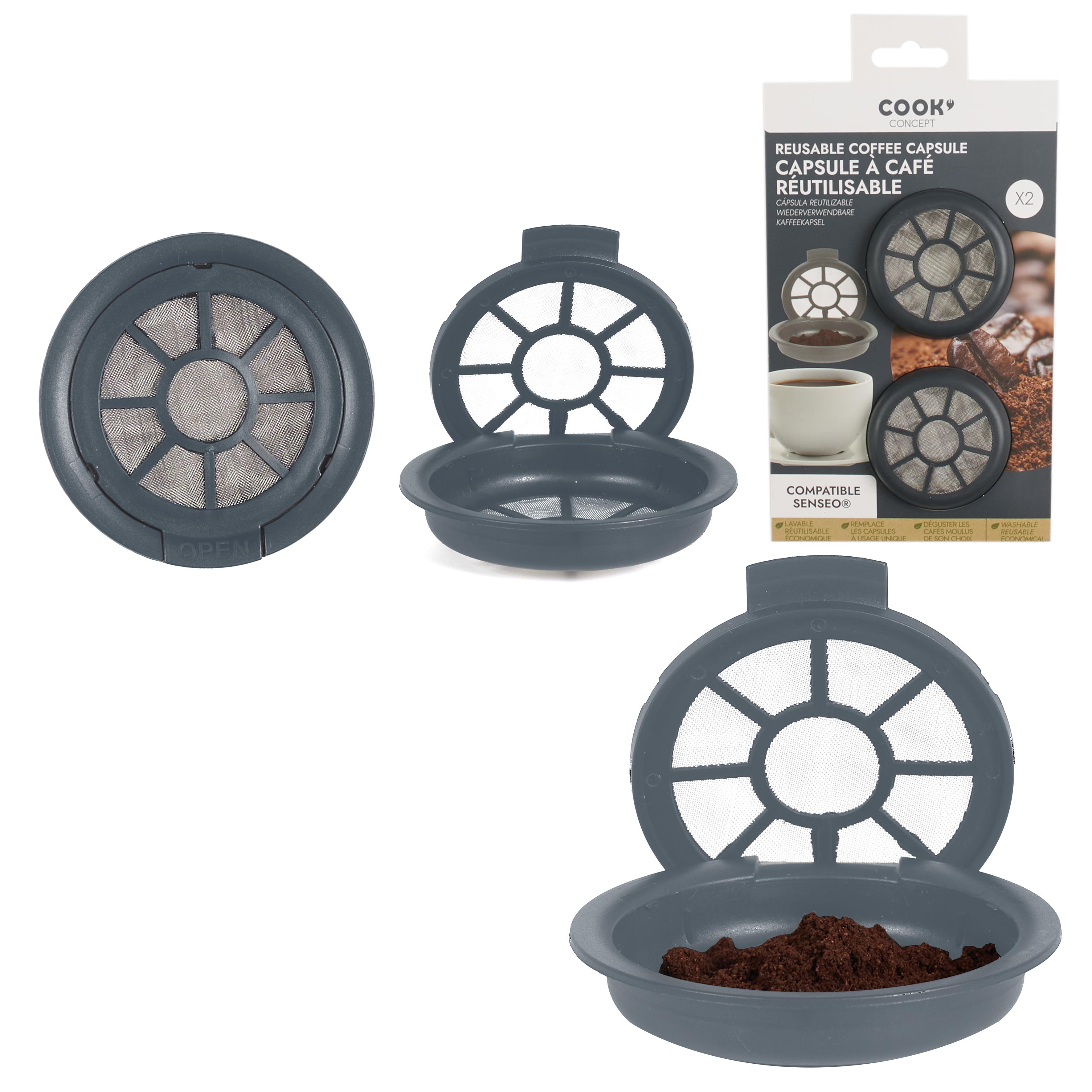 CAPSULE CAFE REUTILISABLE COMPATIBLE SENSEO