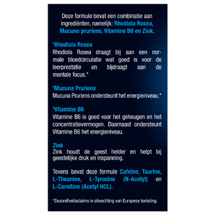Lucovitaal Mentale Focus Pil Tabletten 20TB