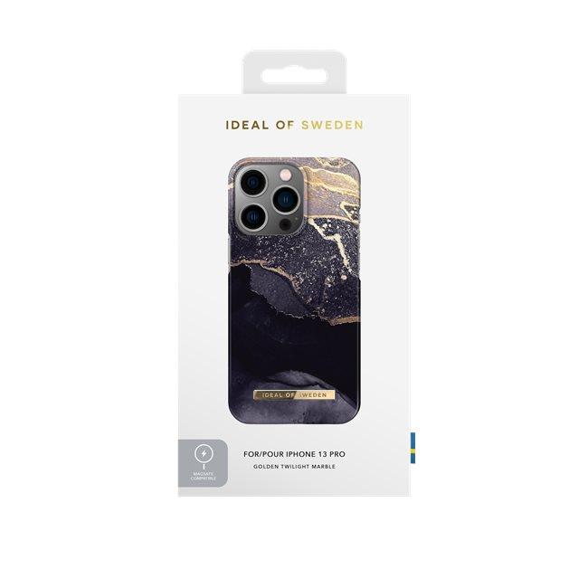 iPhone 13 Pro MagSafe Hardcase Hülle (IDFCTE22-I2161P-321) - Golden Twilight Marble