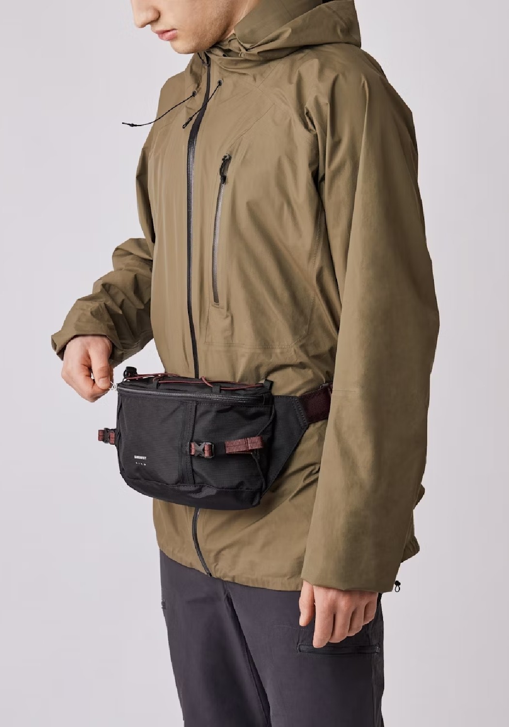 Sandqvist Hip-Bag Allterrain Hike Black