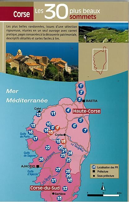 CHAMINA - 30 PLUS BEAUX SOMMETS CORSE