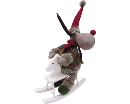Decoratief beeldje Lafiora rendier H 44 cm