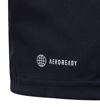 adidas Performance T-Shirt - U TR-ES 3S T - Navy/Weiß