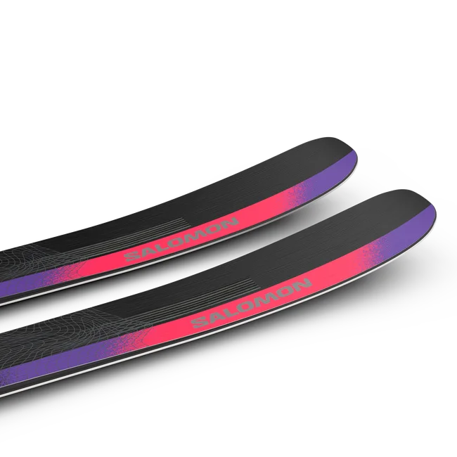 STANCE 102  All Mountain-Ski Unisex Black/FieryCoral/RoyalLilac