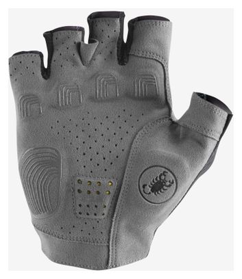 Gants Courts Unisexe Castelli Premio Gris