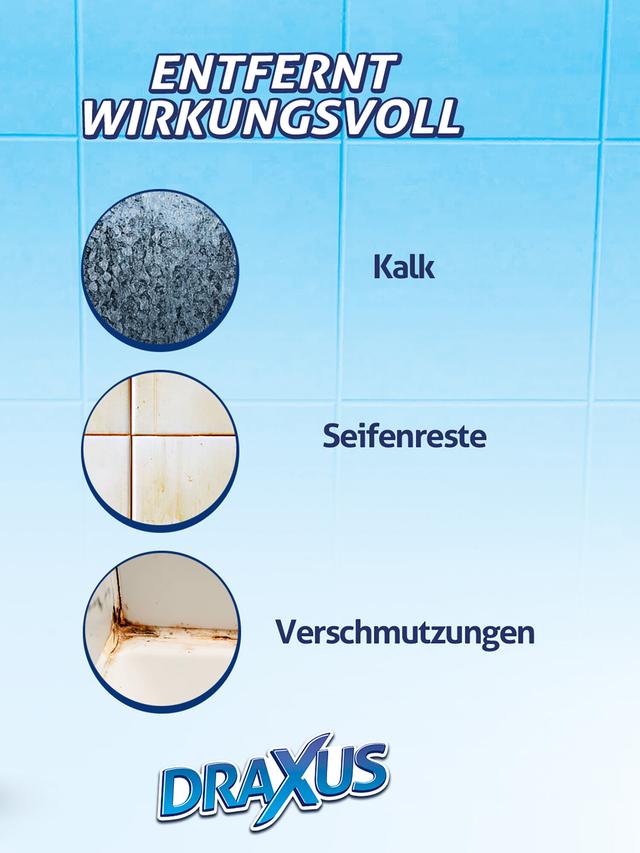 DRAXUS Profi Duschkabinenreiniger