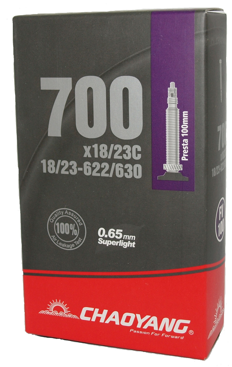 Chaoyang slange 700x18/23c Superlight 100mm FV