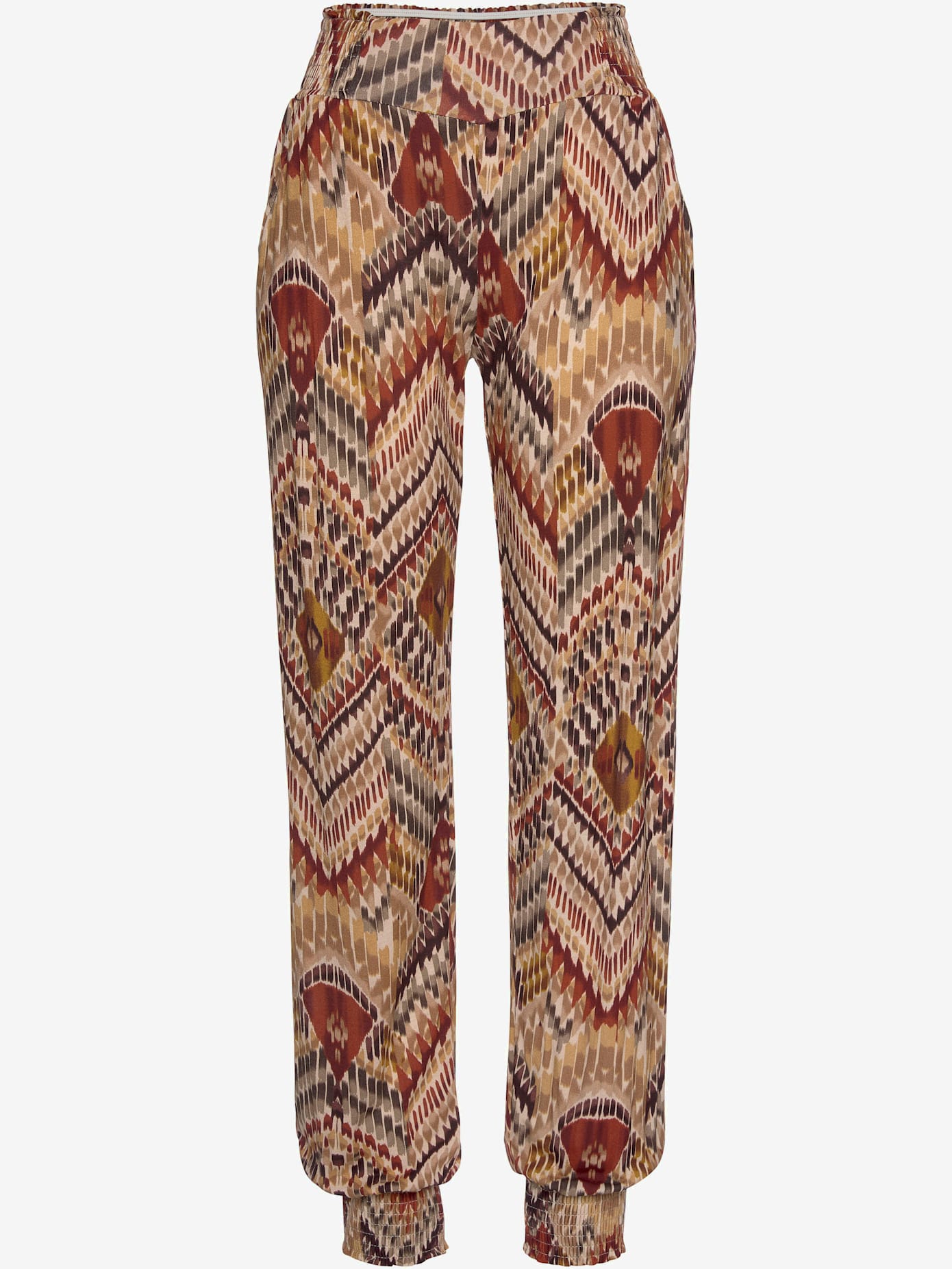 Pantalon en jersey pantalon d'été léger avec imprimé ethnique