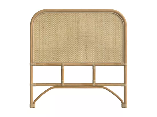 Tête de lit 90 cm en rotin naturel - Grace