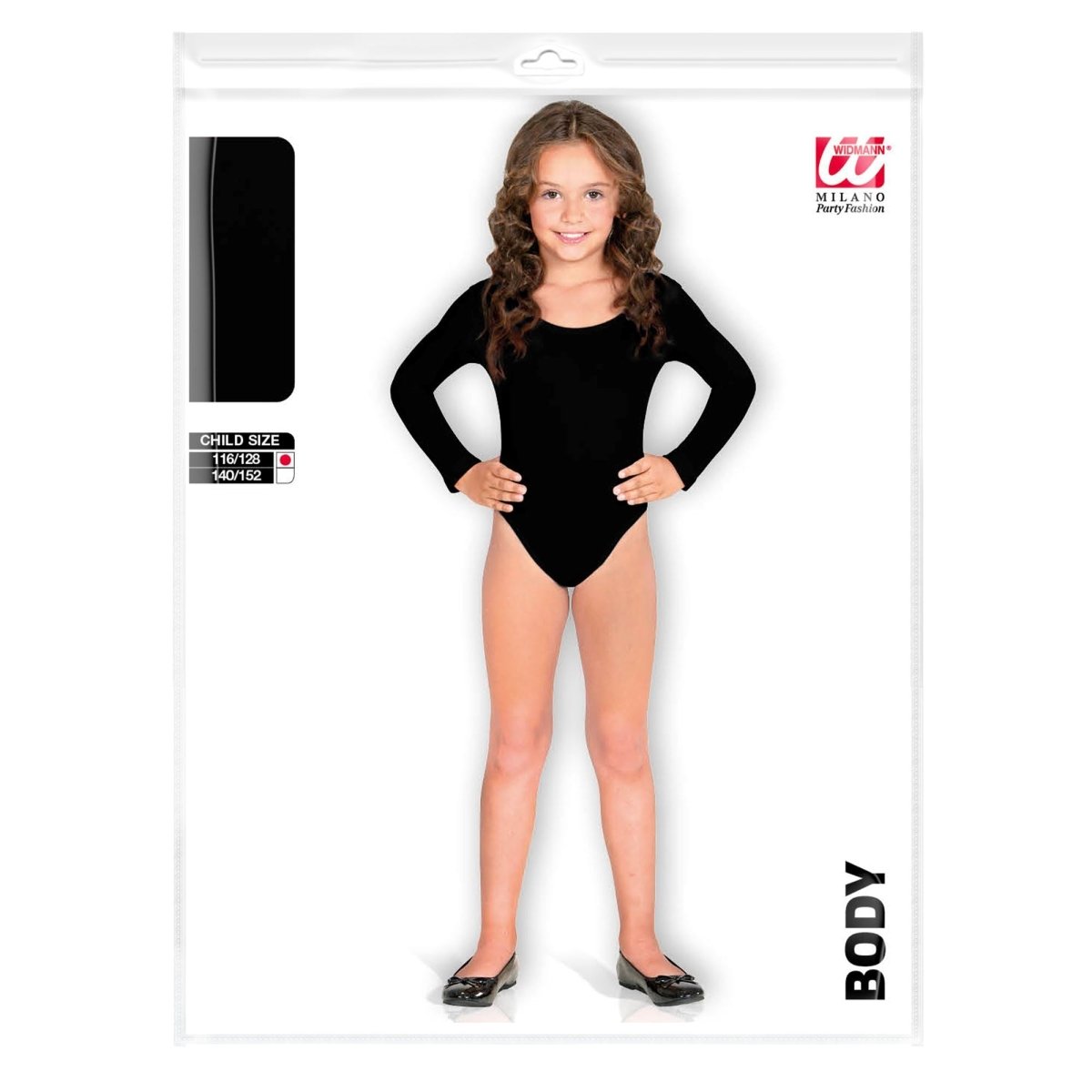 Zwarte Body Suit Kind