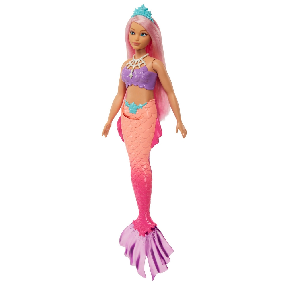 Barbie Dreamtopia Meerjungfrauenpuppe – Zartrosa Haar