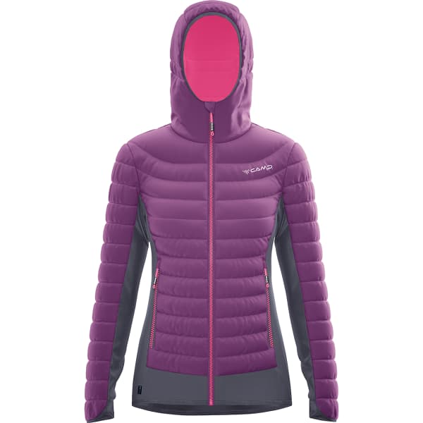 Doudoune alpinisme CAMP HYBRID JKT VIOLET/ASPHALT GREY/MAGENTA