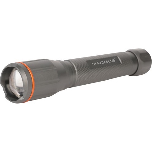 Lampe torche 1250 lm - 10W - fonction focus - IP44 - titan