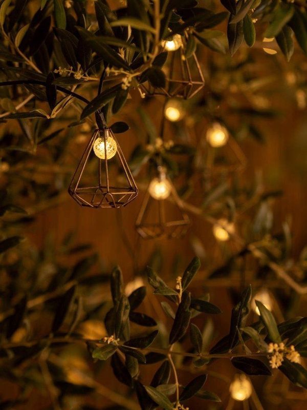 Luxform - Solar String Light Sousse - Tuinlamp - Zwart - Kunststof - 10 LED-lampjes