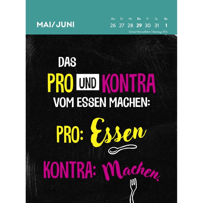 Wochenkalender 2025 - Ich bin nicht faul