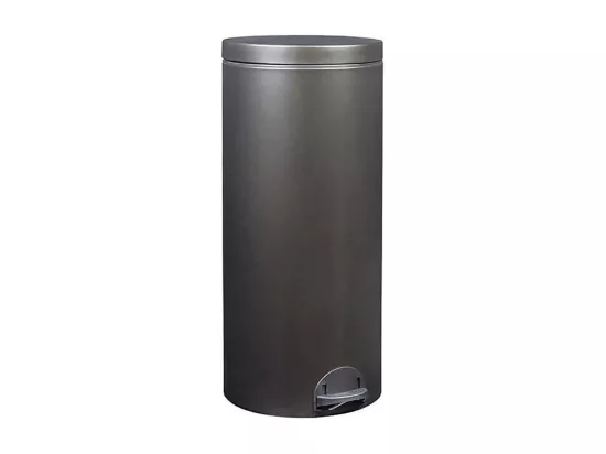 Rossignol Poubelle à pédale 30l noir basalte - 90236