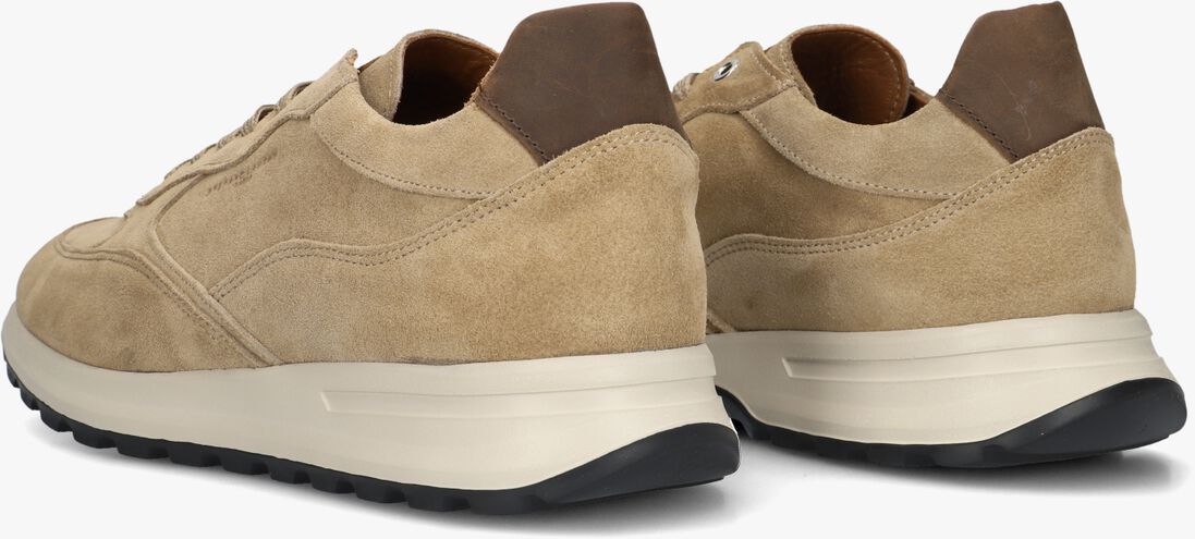 beige stefano lauran lage sneakers champ