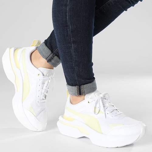 Baskets Femme Kosmo Rider Tech 389878 Puma White Anise Flower