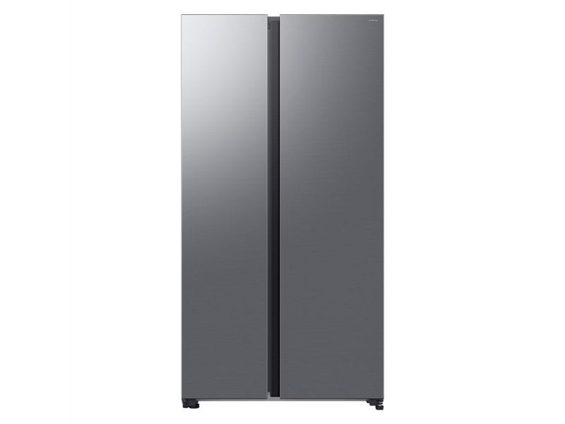 Samsung Foodcenter RS70F65QETWS Grau Side by Side Kühl- und Gefrierteil