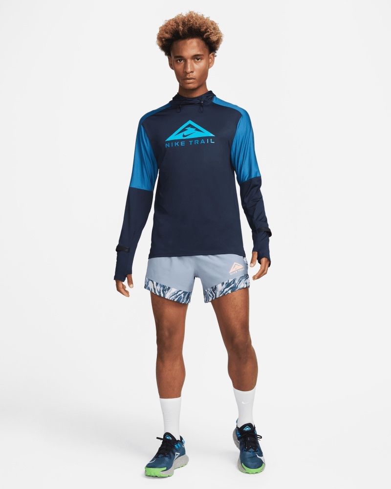 Sweat à capuche de trail Nike Trail Bleu Marine pour homme