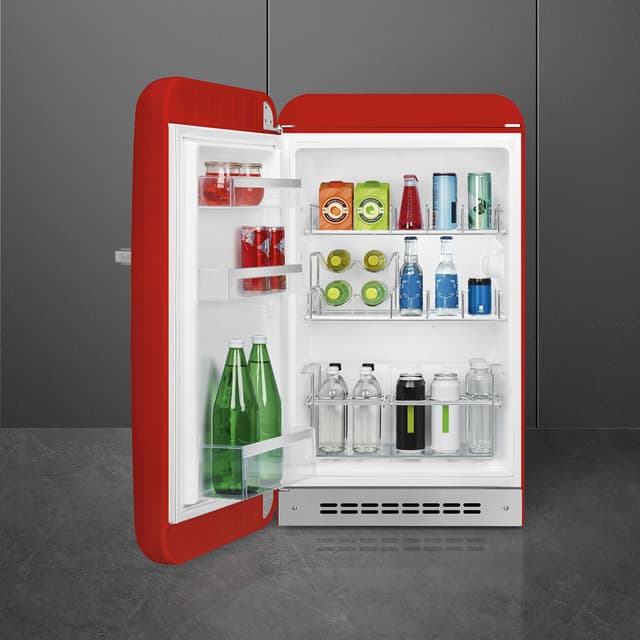 Smeg 50's Style køleskab FAB10HLRD6 (rød)