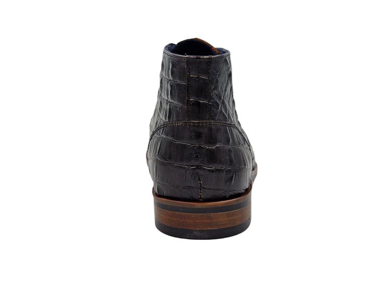 Berkelmans Albardon BLACK/BROWN KROKO