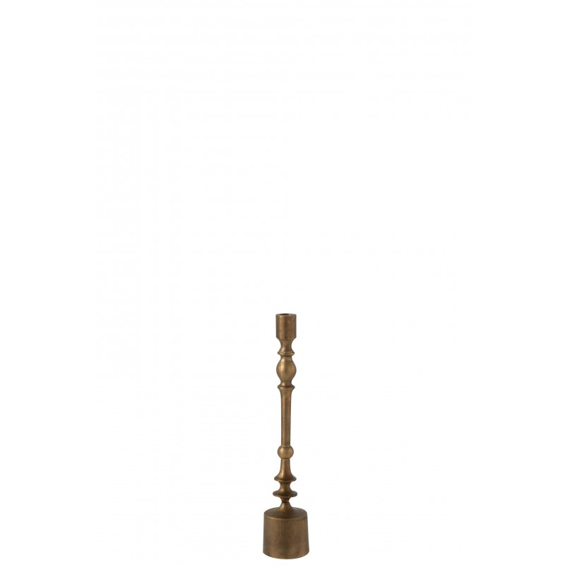 Chandelier en métal bronze 8x8x41cm