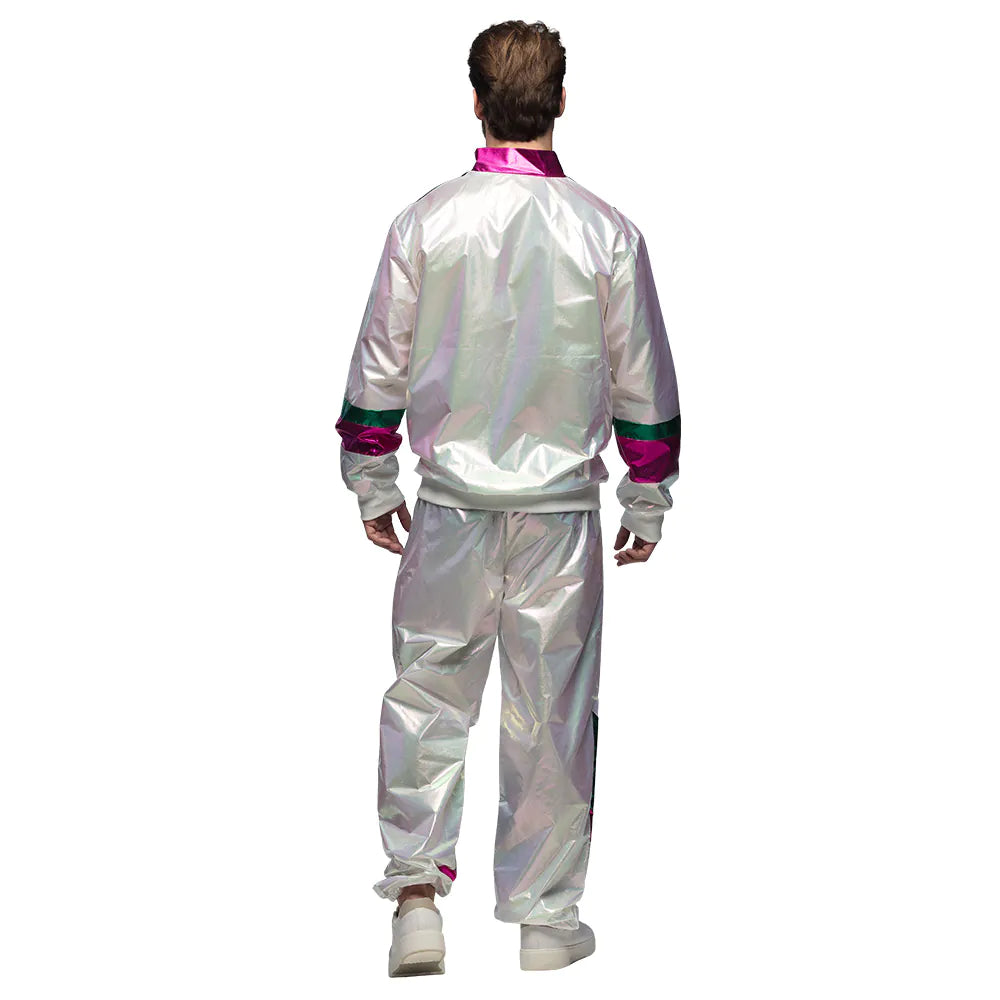 Gekleurde Trainingspak Fout Heren Holografisch