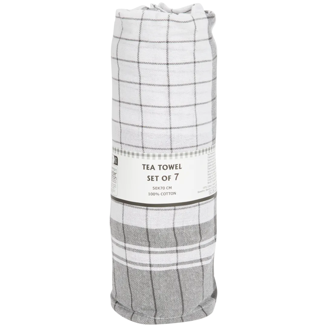Theedoeken 7 stuks | 50 x 70 cm | diverse kleuren