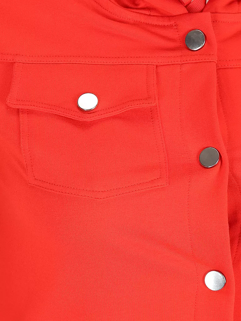 DORIS STREICH Sweatjacke rot