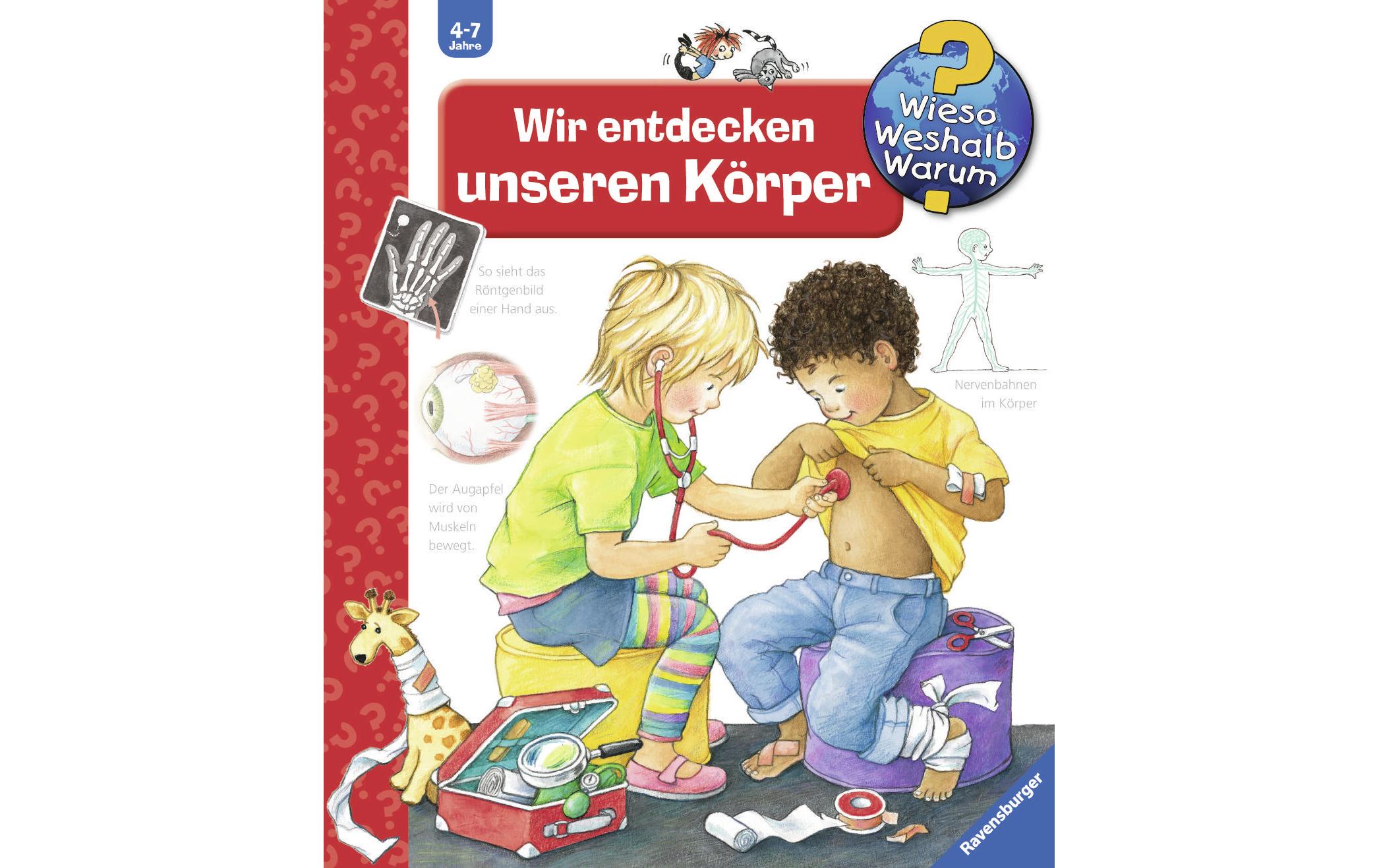 Kinder-Sachbuch WWW Wir entdecken unseren KörperKlappbuch