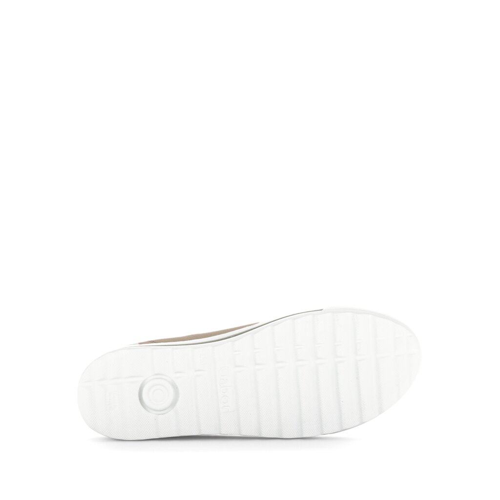 Lage sneaker beige