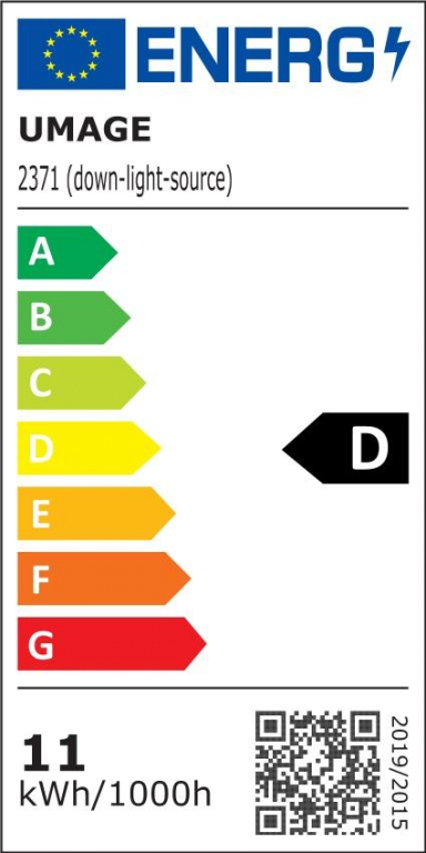 Umage Asteria plafondlamp Ø43 LED medium zwart